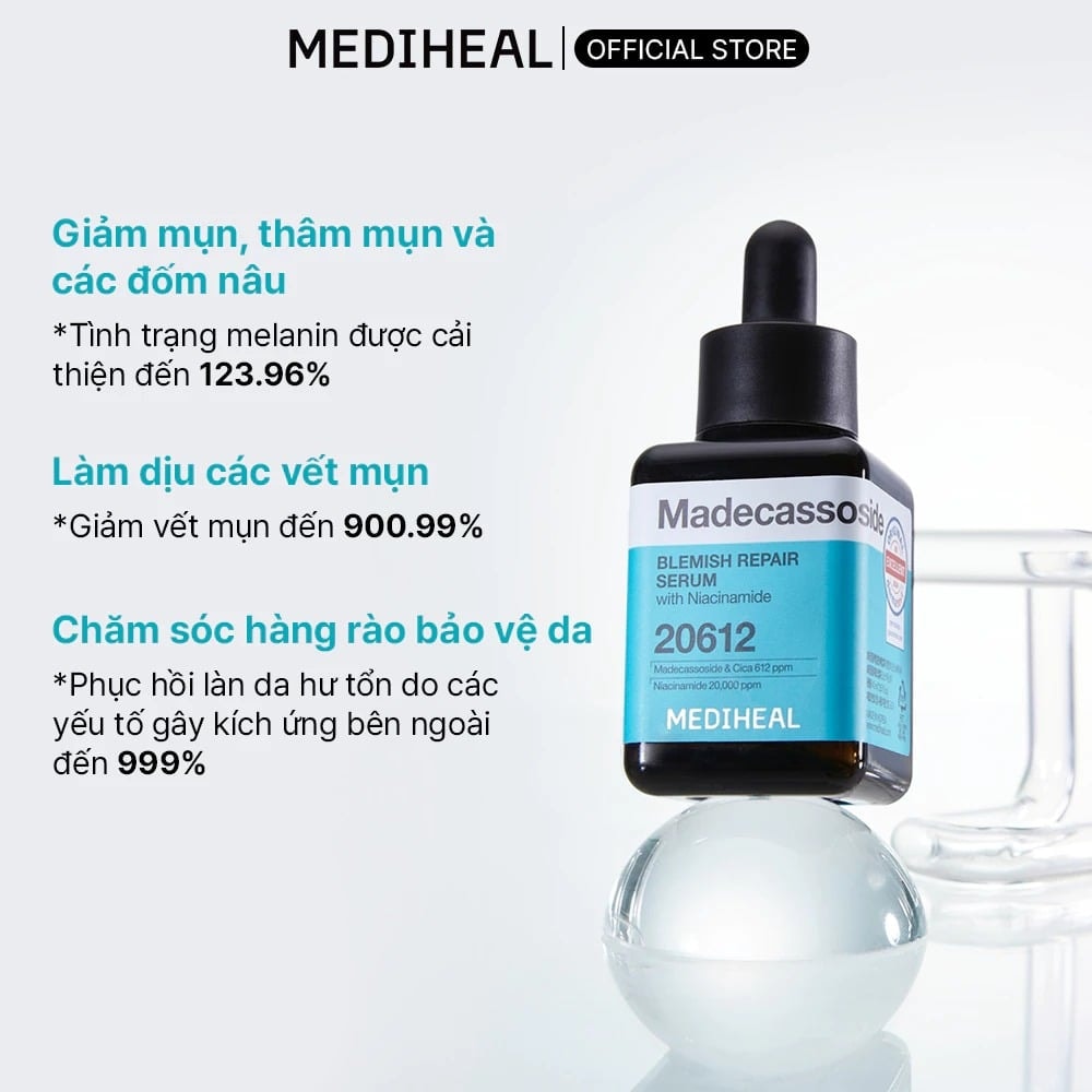 Mediheal Tinh chất Madecassoside Blemish Repair Serum 40ml 3
