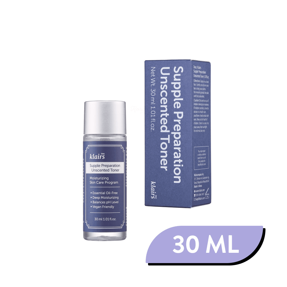 Dear, Klairs nước hoa hồng Supple Preparation Unscented Toner thumb 5