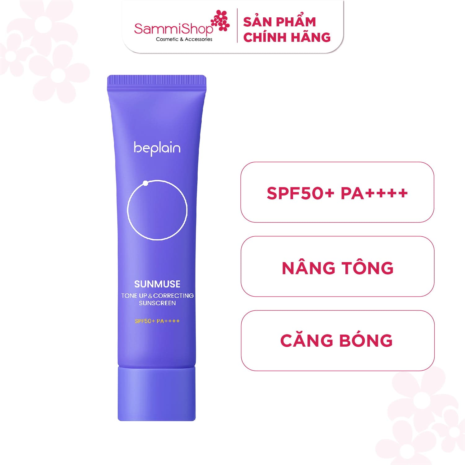 Beplain Kem chống nắng Sunmuse Tone-Up & Correcting Sunscreen SPF50+ PA++++ 50ml thumb 2